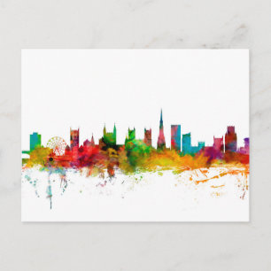Postal Bristol England Skyline