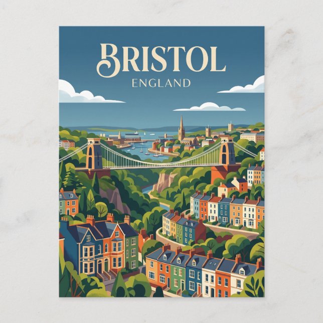 Postal Bristol Inglaterra (Anverso)