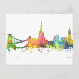 POSTAL BRISTOL, SKYLINE DEL REINO UNIDO