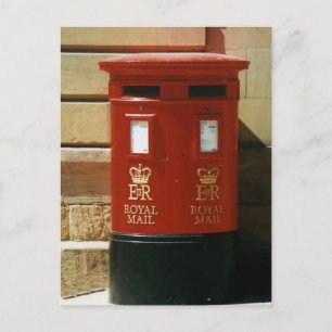 Postal británica de la caja de pilar