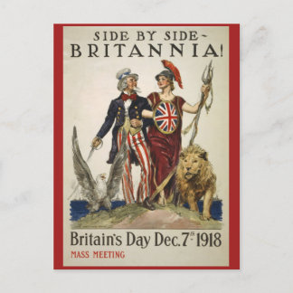 Postal Britannia lado a lado
