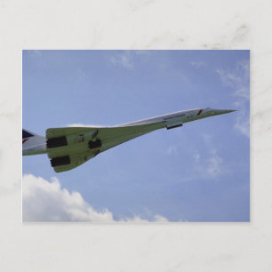Postal British Airways Concorde, despegue en Heathrow A