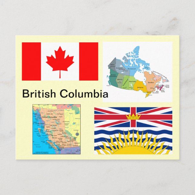 Postal British Columbia Canada (Anverso)