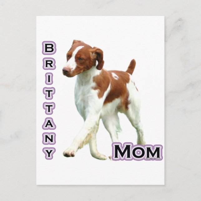 Postal Brittany Mom 4 (Anverso)
