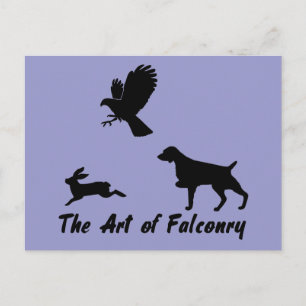Postal Brittany Spaniel y Falconry