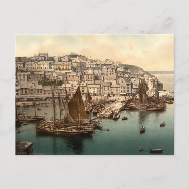 Postal Brixham #1 - Inglaterra (Anverso)