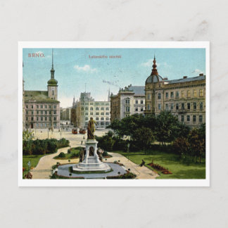 Postal Brno, República Checa 1913 Vintage