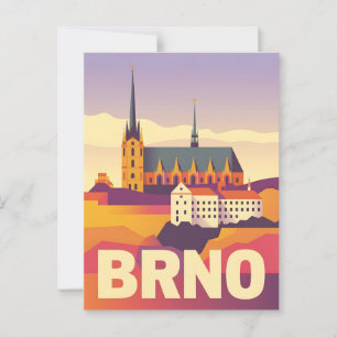Postal Brno vintage