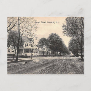 Postal Broad St, Freehold, Nueva Jersey 1910