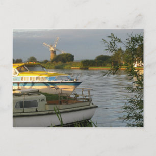 Postal Broads de Norfolk - Postcard