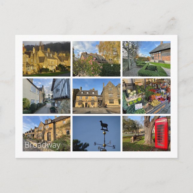 Postal Broadway (Anverso)