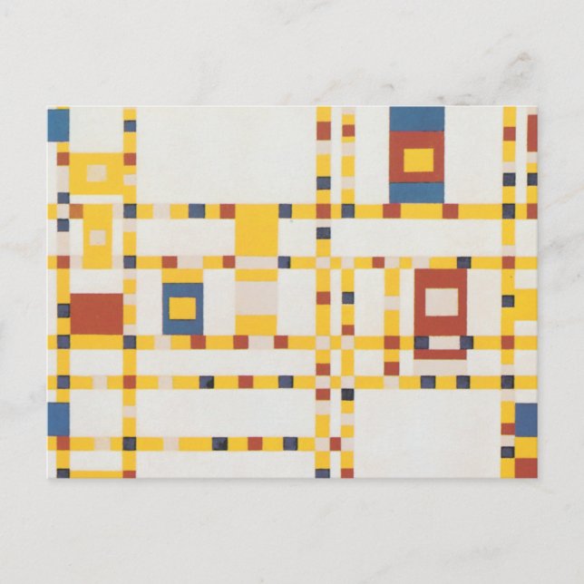 Postal Broadway Boogie Woogie (Anverso)