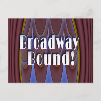 Postal ¡Broadway Bound!