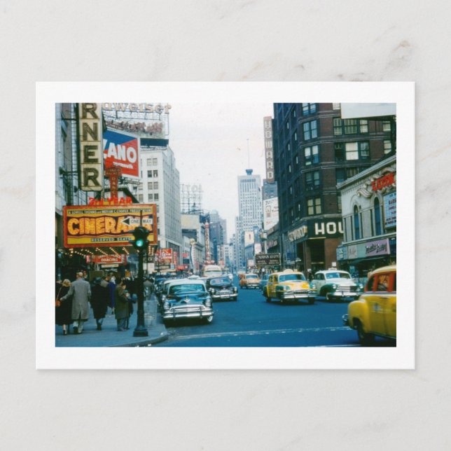Postal Broadway, New York City 1950 (Anverso)
