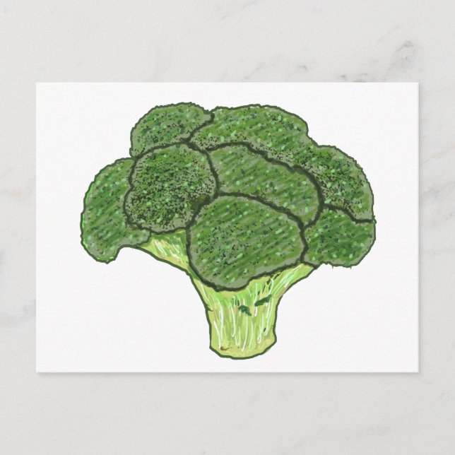 Postal Broccoli (Anverso)
