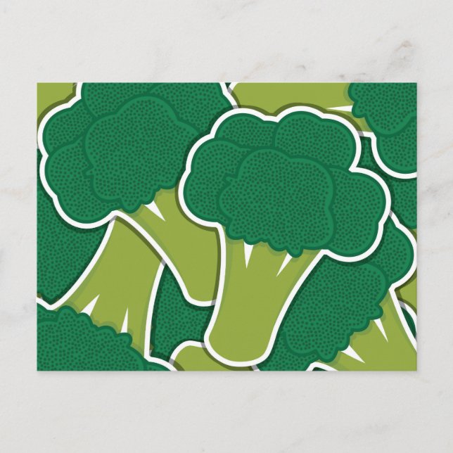 Postal Broccoli funky (Anverso)
