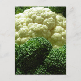 Postal Broccoli y coliflor