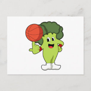 Postal Brócoli en Deportes de Baloncesto