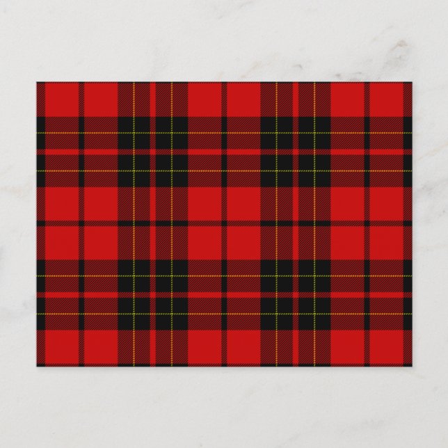 Postal Brodie tartan (Anverso)