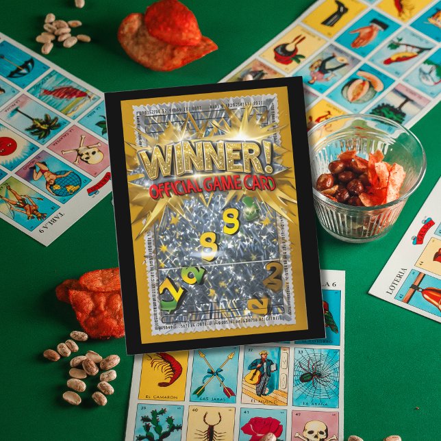 Postal Broma de boleto premiado falso para raspar del Día (Subido por el creador)