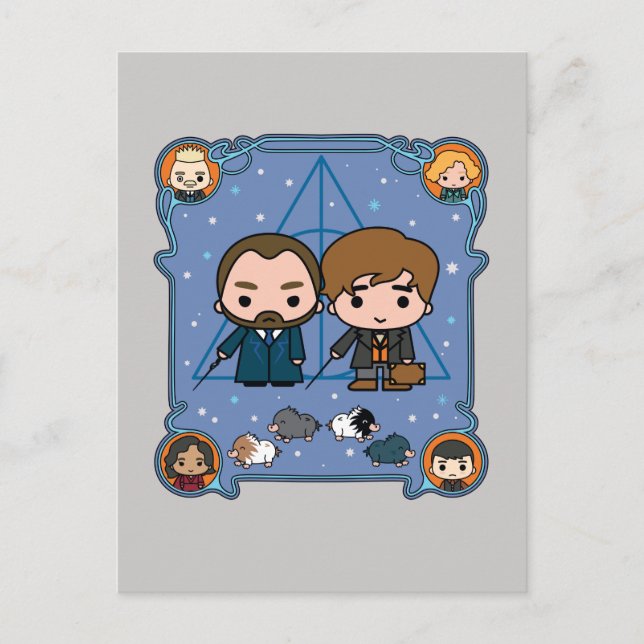 POSTAL BROMAS FANTÁSTICAS: LOS CRÍMENES DE GRINDELWALD™ (Anverso)