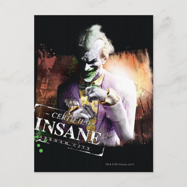 Postal Bromista - Insane (Anverso)