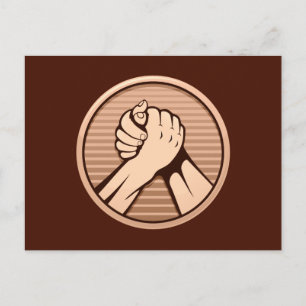 Postal Bronce en lucha armada
