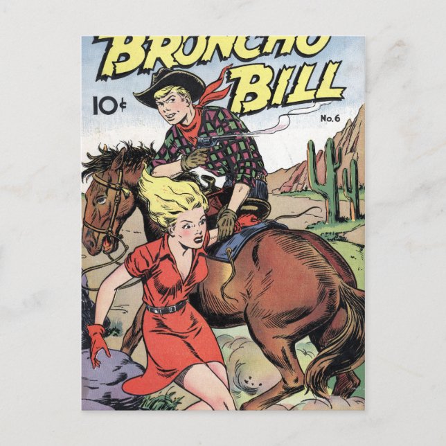 Postal Broncho Bill (Anverso)