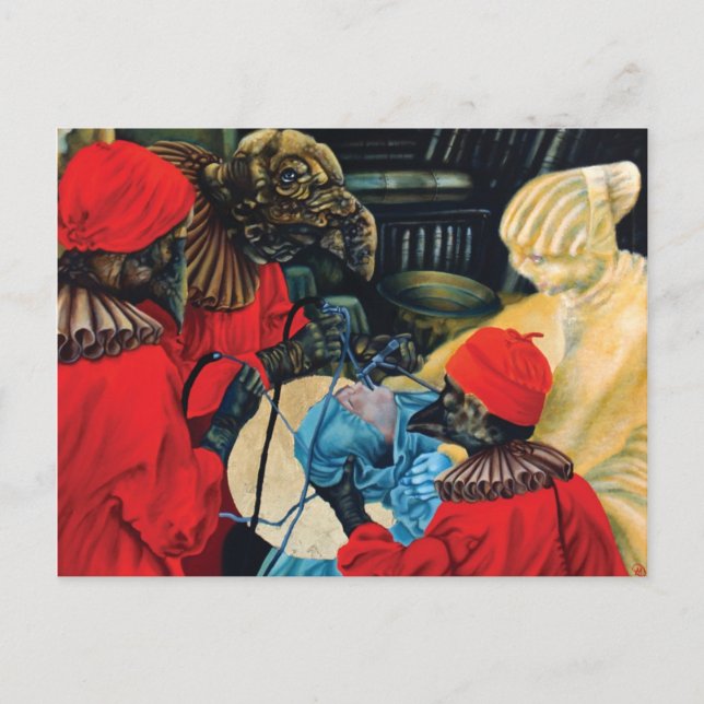 Postal Broncoscopía (Anverso)