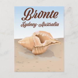 Postal Bronte, Sydney, Australia viajes de estilo vintage