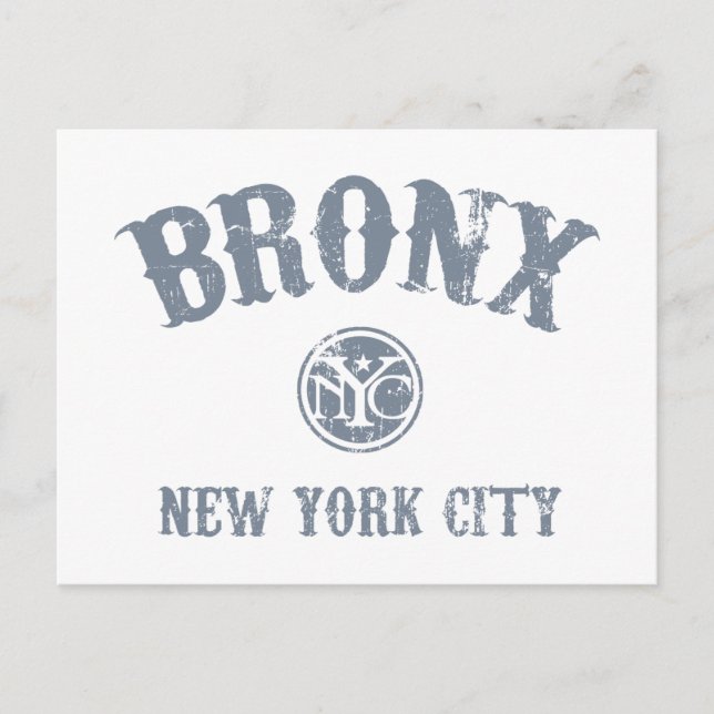 Postal *Bronx (Anverso)
