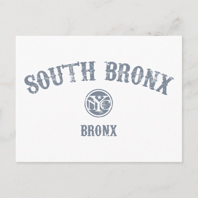 Postal Bronx del Sur (Anverso)