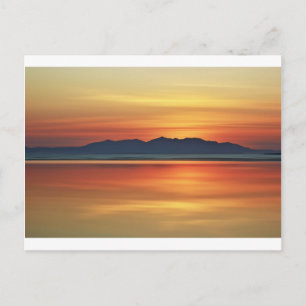 Postal Bronze Shore Digital Art de David Alexander Elder