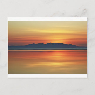 Postal Bronze Shore Digital Art de David Alexander Elder