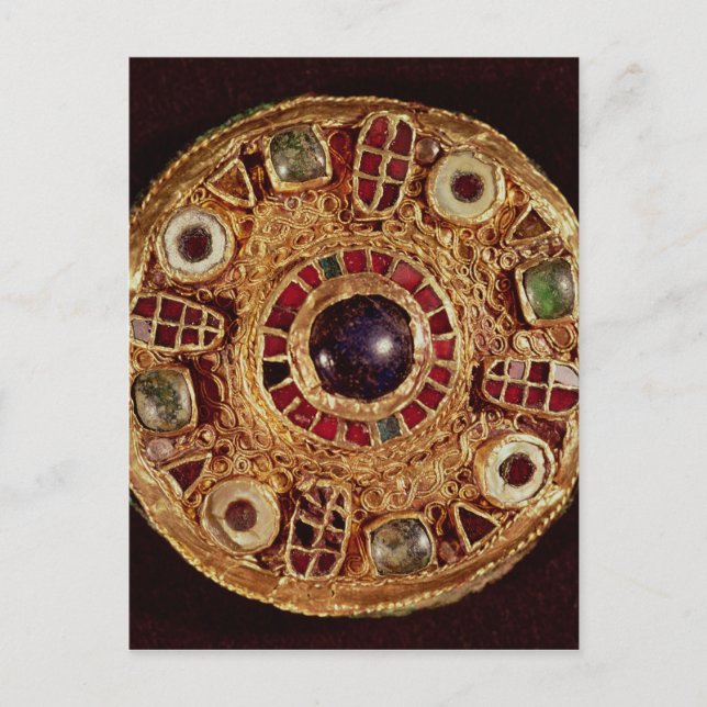 Postal Brooch redondo (Anverso)