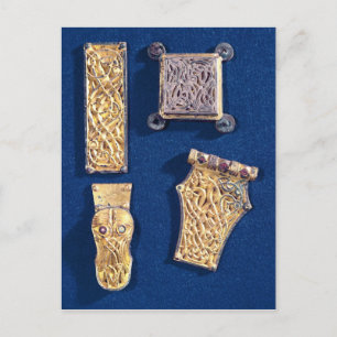 Postal Brooch y hebillas