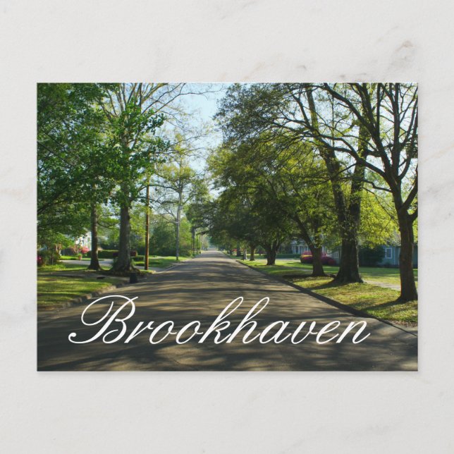 Postal Brookhaven, Mississippi (Anverso)