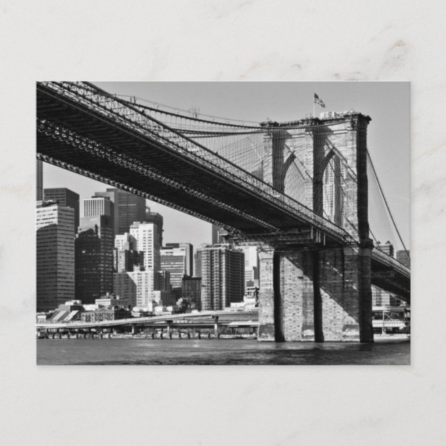 Postal Brooklyn Bridge New York (Anverso)