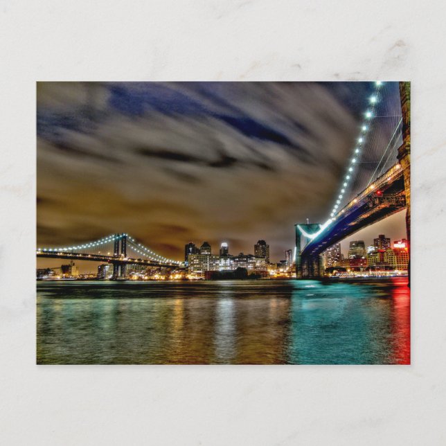 Postal Brooklyn, Nueva York (Anverso)