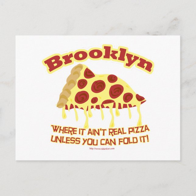 Postal Brooklyn Pizza (Anverso)