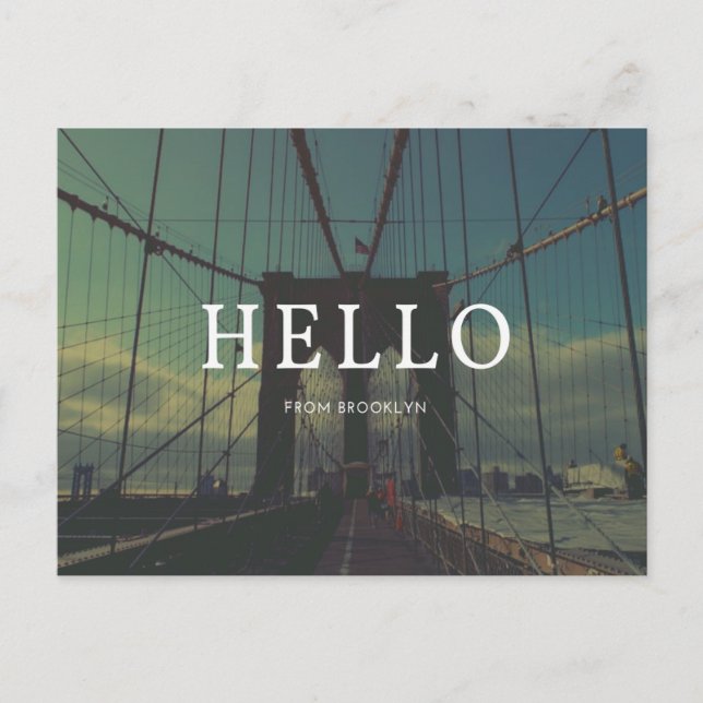 Postal Brooklyn Vintage (Anverso)