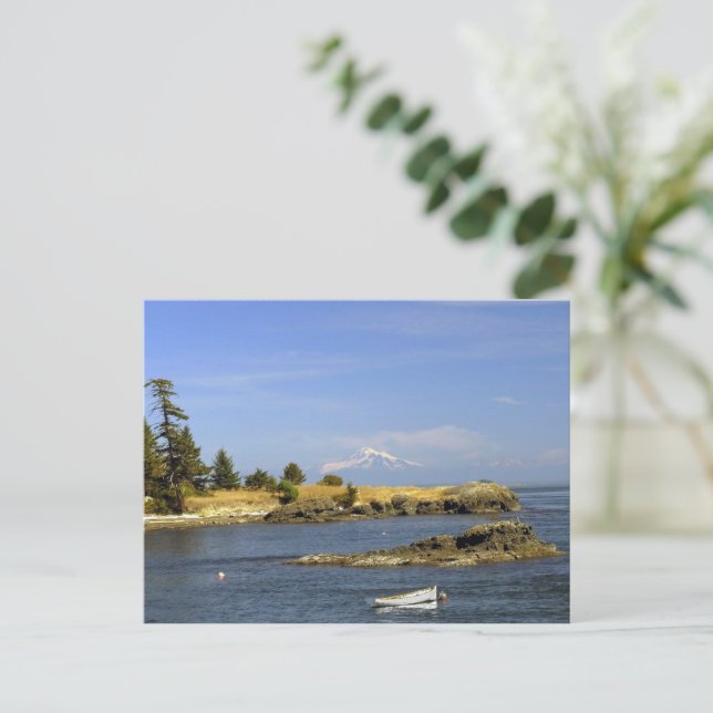 Postal Brooks Point & Mt. Baker Card (Anverso de pie)