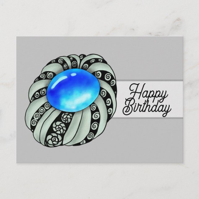 Postal Brosche  (Anverso)