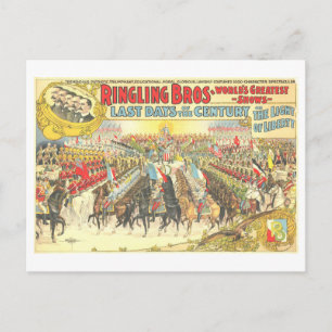 Postal Brothers Circus and Lithograph