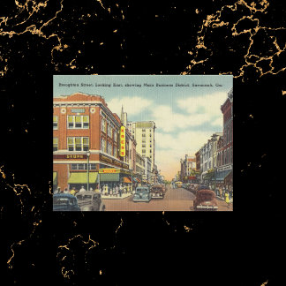 Postal Broughton Street Savannah GA vintage