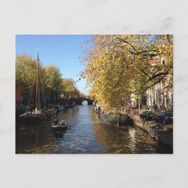 Postal Brouwersgracht Amsterdam Otumn (Anverso)