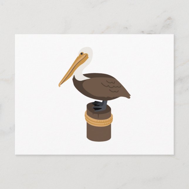 Postal Brown Pelican (Anverso)