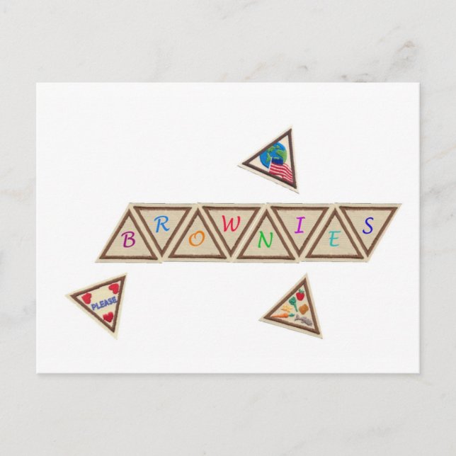 Postal Brownie Badge (Anverso)