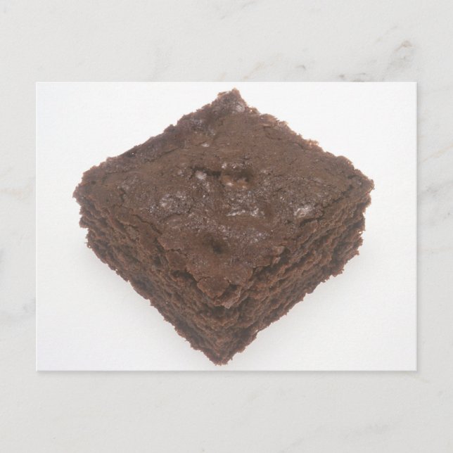 Postal Brownie de chocolate (Anverso)