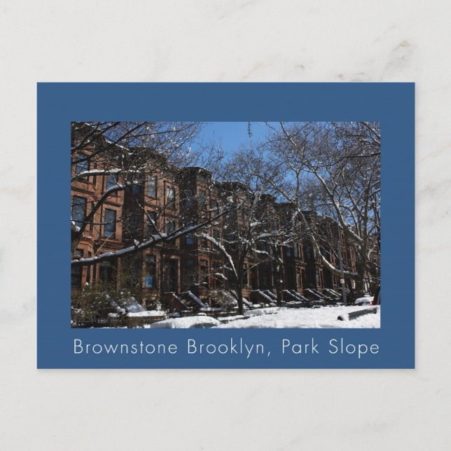 Postal Brownstone Brooklyn, NY (Anverso)